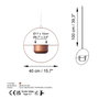Aberto Design Payanda - Cobre